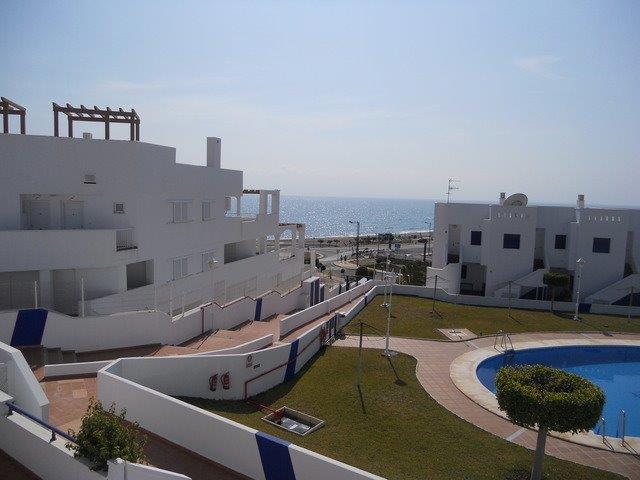 m416-South facing penthouse apartment with sea views.