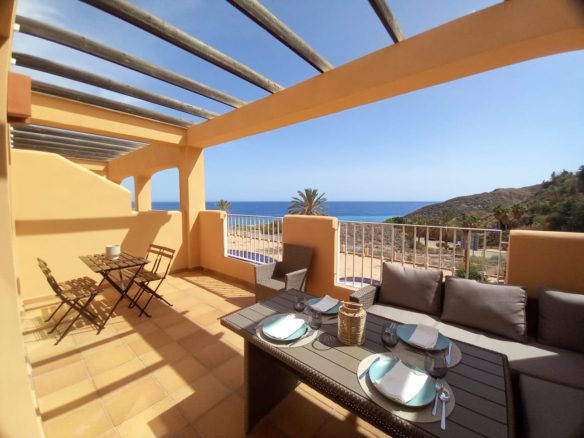 M2165 Mojacar Apartment with stunning sea views